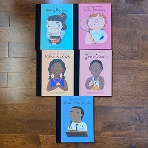 Little People Big Dreams Lot of 5 books Great Condition